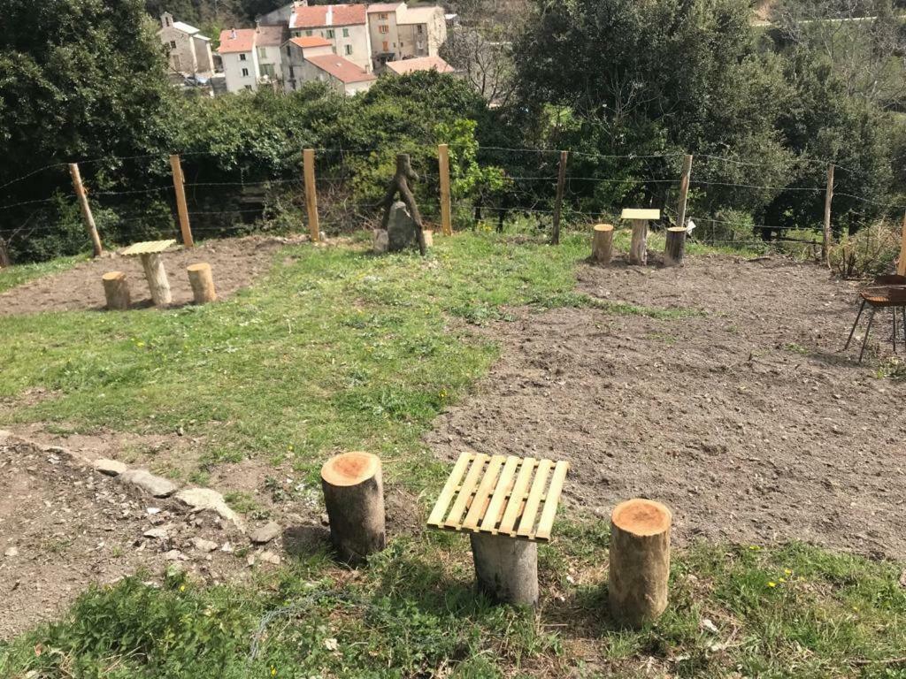Campeggio L'agrottu Au Cœur De La Corse Restaurant Creperie Santa-Lucia-di-Mercurio
