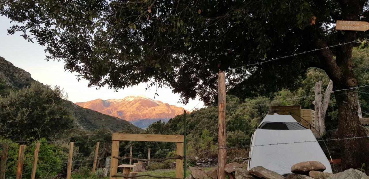 Camping L'agrottu Au Cœur De La Corse Restaurant Creperie *